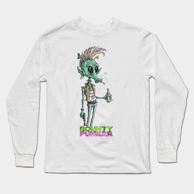 Bounty Punker Long Sleeve T-Shirt by PickledCircus